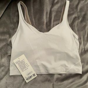 Lululemon White Align Tank (size 10)